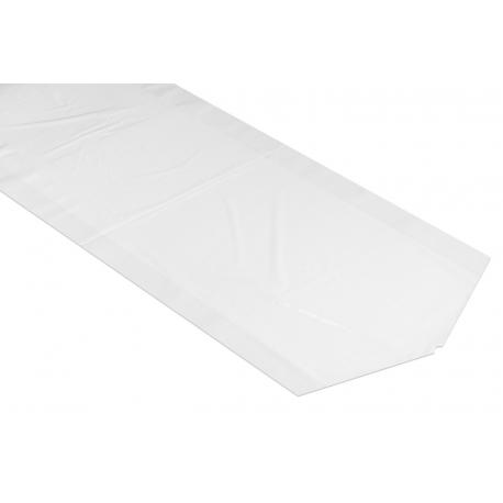 Worki foliowe na suknie ślubne białe 60+2f10/200cm 80x200cm 0,045 PE SKOSY 25szt