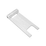 Reklamówki jednorazowe na rolce HDPE, przezroczyste, z uszami, 34x40 cm, 200/4000 sztuk