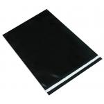 Foliopaki koperty z recyklingu czarne B5 190x250+50 HDPE 0,03 50 szt
