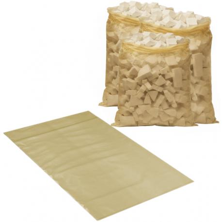 Worki budowlane do styropianu recykling 100x200cm 0,04 500L - 10 sztuk