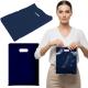 Torby reklamowe LDPE granatowe 0,055 my 20x30 cm 10 szt.