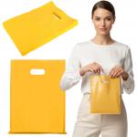 Torby reklamowe LDPE żółte 0,055 my 20×30 cm 10 szt.