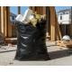 Worki budowlane do styropianu recykling Czarne 80+16/160cm (112x160cm) 0,04 500L - 50 sztuk